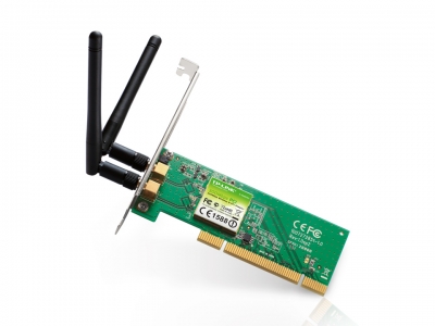 SCHEDA PCI WIRELESS 300MBPS CON 2 ANTENNE STACCABILI