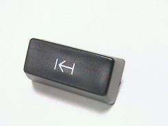 TASTO RITORNO UN PASSO PER OLIVETTI ET SERIE 100 E 200 (NERO)