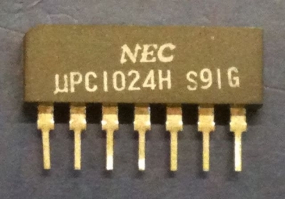 UPC1024 Preamplificatore audio SIL - 7