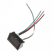 Voltmetro e Amperometro digitale da pannello LED rossi 0-99Vdc, 20mA-9.9Adc