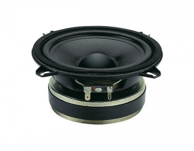 Woofer, Membrana in cellulosa smorzata, sospensione in gomma 130 mm